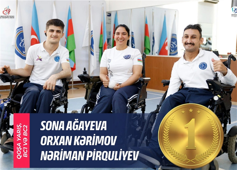 Азербайджанские паралимпийцы взяли еще два золота на турнире по бочче в Актау