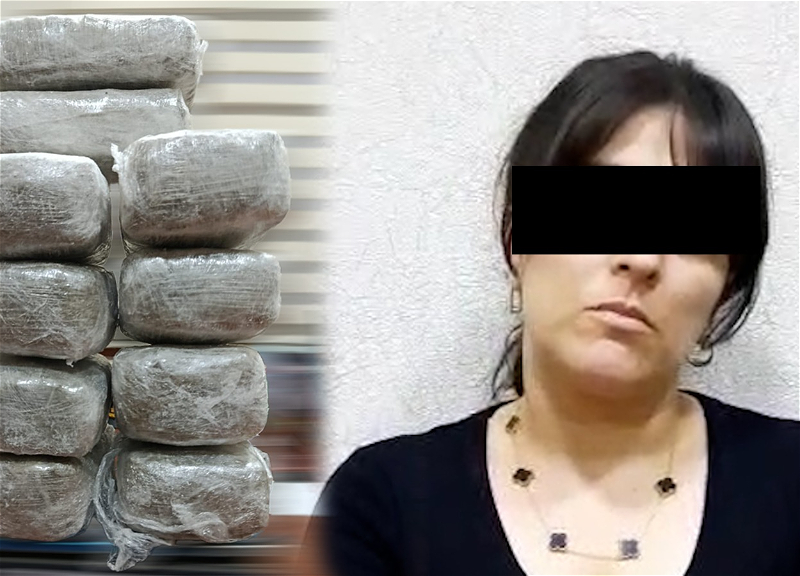 В Баку у женщины изъято более 10 кг марихуаны - ВИДЕО