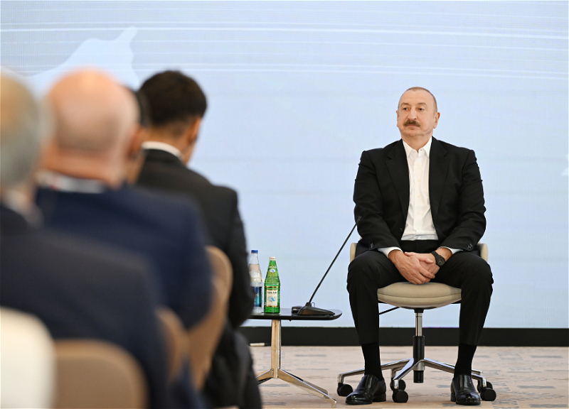 Президент Ильхам Алиев прокомментировал газовый кризис между Россией и Европейским Союзом