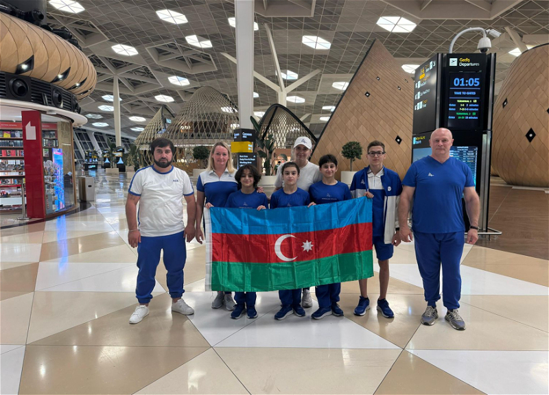 Азербайджанские гимнасты отправились в Хорватию для участия в Олимпийском фестивале
