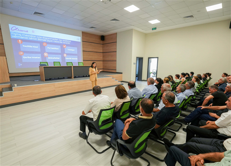Azercell провел тренинг по кибербезопасности для пожилых жителей Барды - ФОТО
