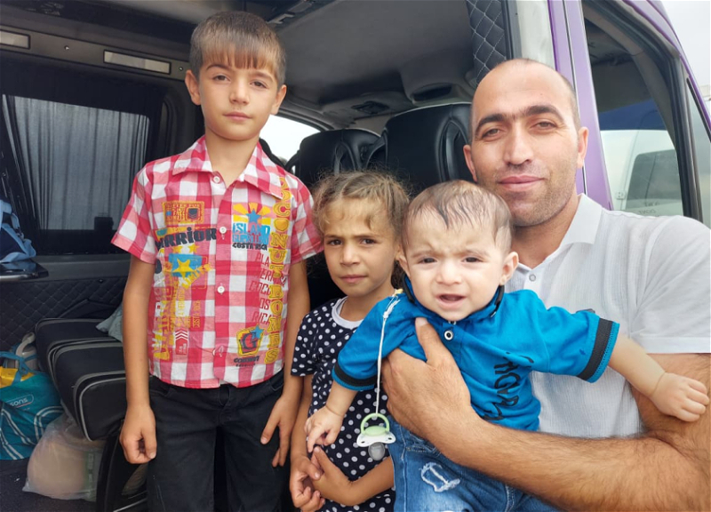 Növbəti köç karvanı Ağdərənin Vəngli kəndinə çatıb - FOTO