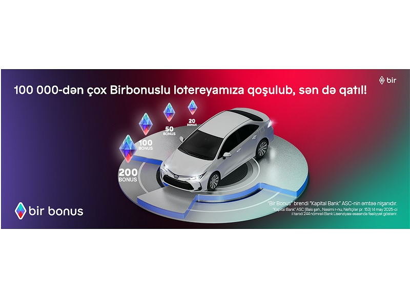 Tələsin və indi qoşulun! 100 000 nəfər Toyota Corolla və yüzlərlə bonus qazanmaq şansı əldə etdi