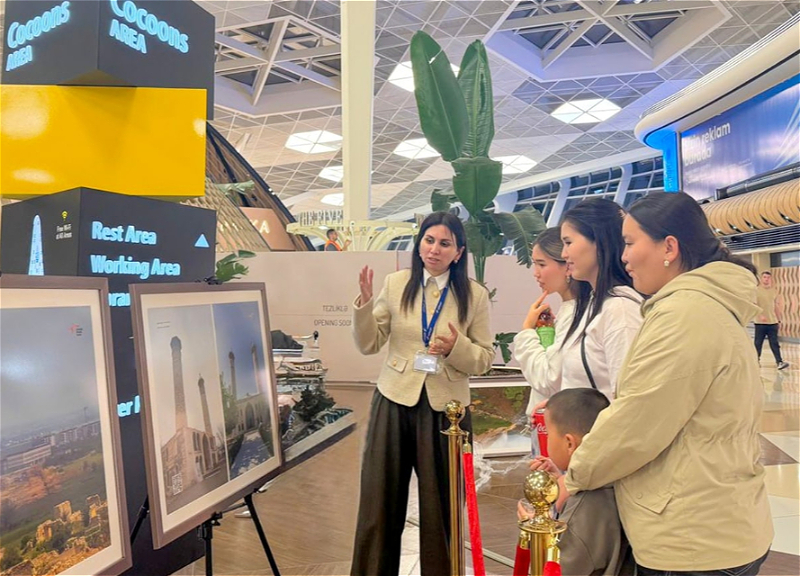 В Международном аэропорту Гейдар Алиев открылась фотовыставка «Возрождение Карабаха: История Aзербайджанского Ренессанса» - ФОТО