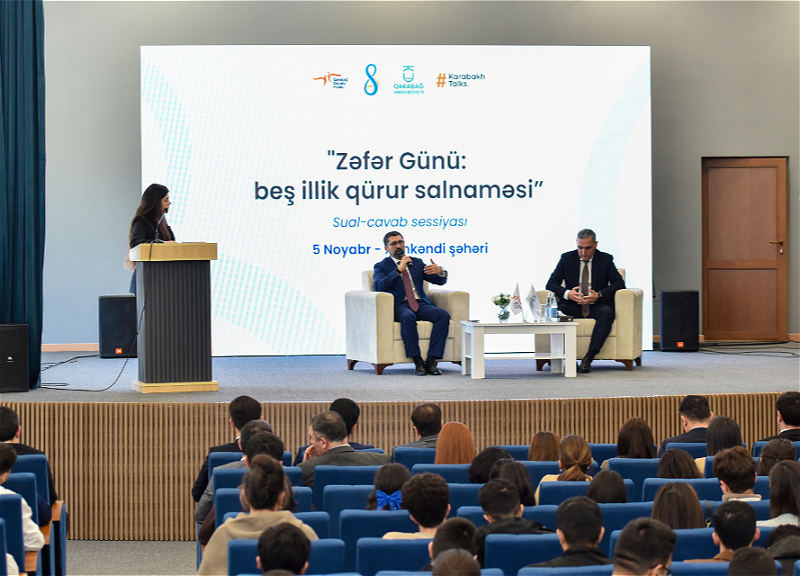 Фонд Возрождения Карабаха и Карабахский университет организовали мероприятие на тему «День Победы: пятилетняя летопись гордости» - ФОТО