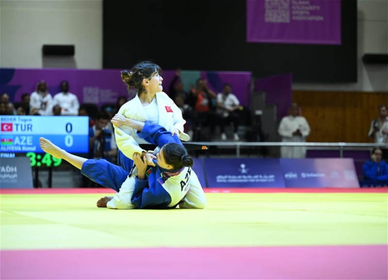 Азербайджанская дзюдоистка завоевала серебряную медаль на Исламиаде