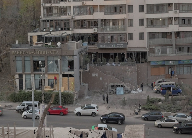 В посольстве Азербайджана в Украине проведены меры безопасности, территория взята под контроль - ФОТО