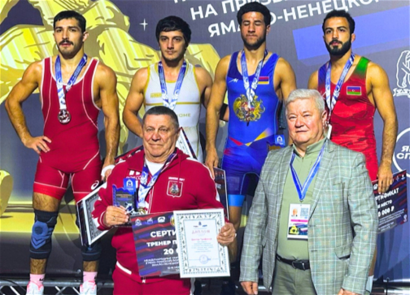 Азербайджанские борцы завоевали в России 5 медалей