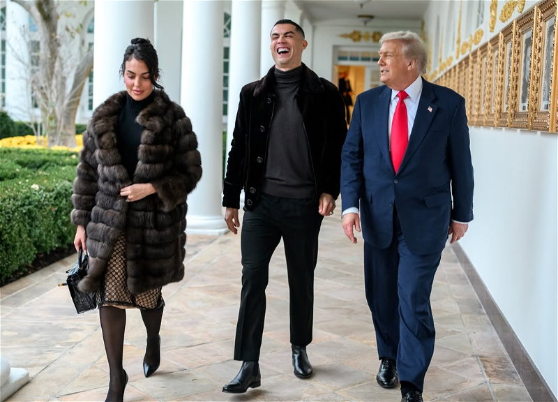 Криштиану Роналду встретился в Белом доме с Дональдом Трампом - ФОТО - ВИДЕО