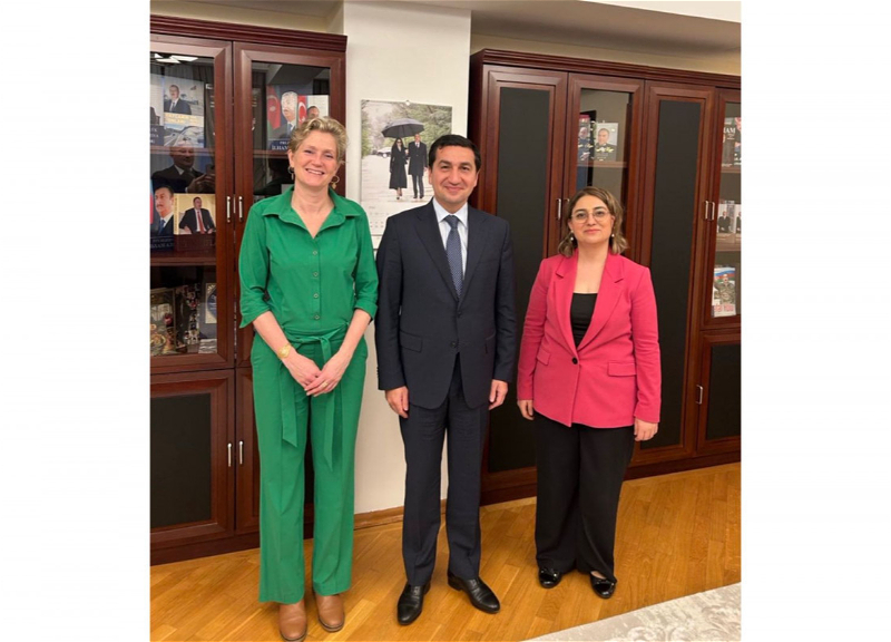 Хикмет Гаджиев встретился с послом Нидерландов