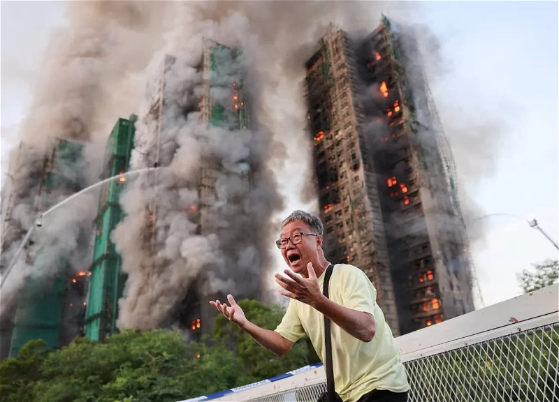 Число погибших при пожаре в жилом комплексе в Гонконге достигло 36 - ВИДЕО - ОБНОВЛЕНО