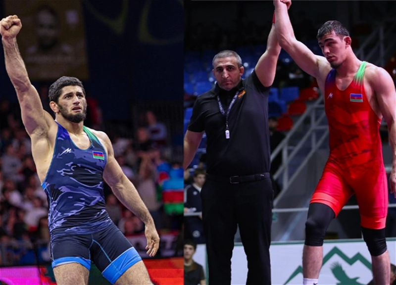 Азербайджанские борцы завоевали шесть медалей на турнирах в России