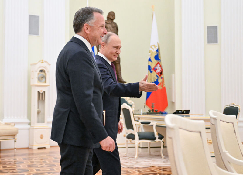 В Кремле началась встреча Путина и Уиткоффа