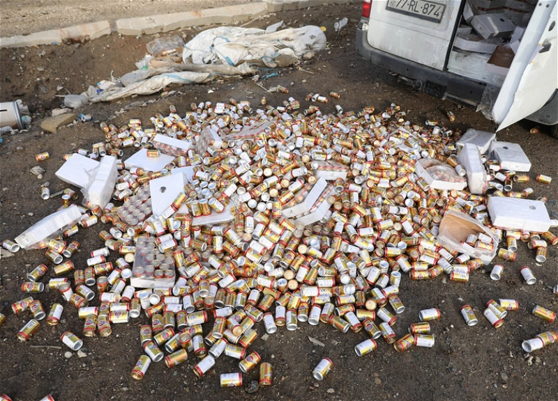 В завезенных в Азербайджан энергетиках обнаружен опасный компонент