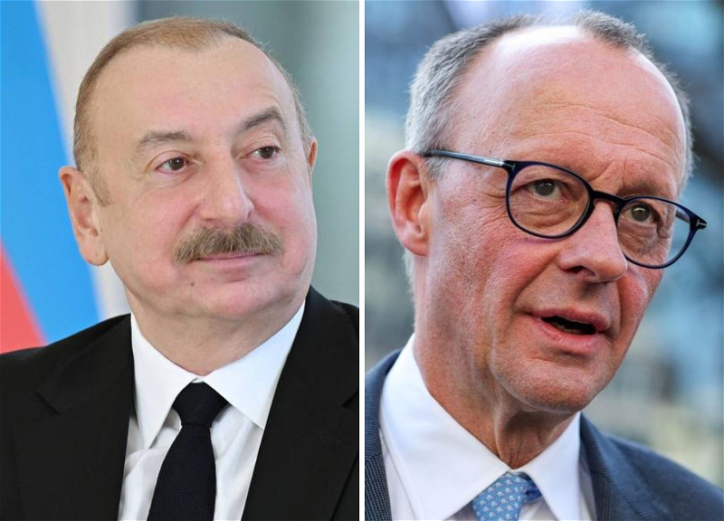 Канцлер Германии позвонил Президенту Ильхаму Алиеву